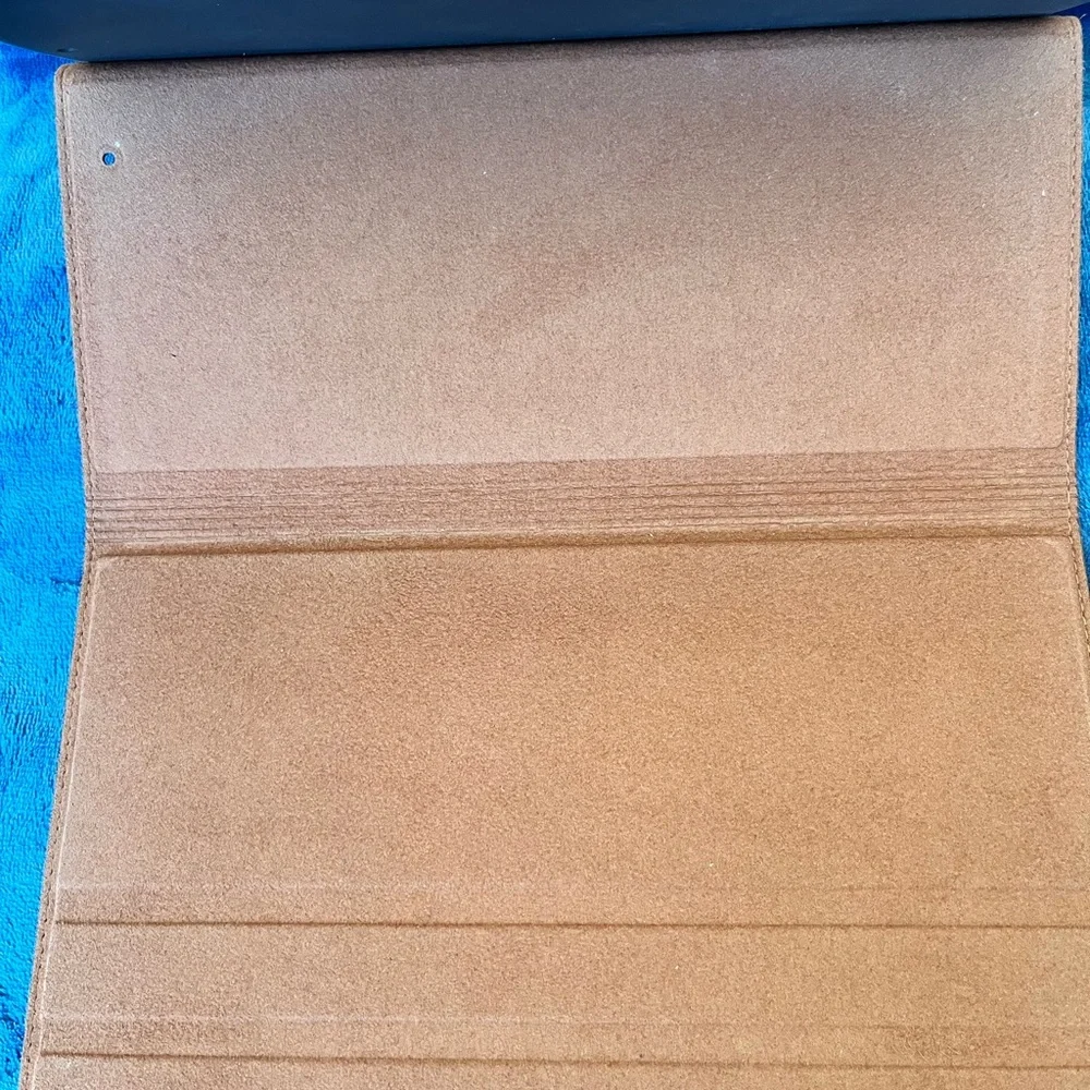 iPad tooled leather case